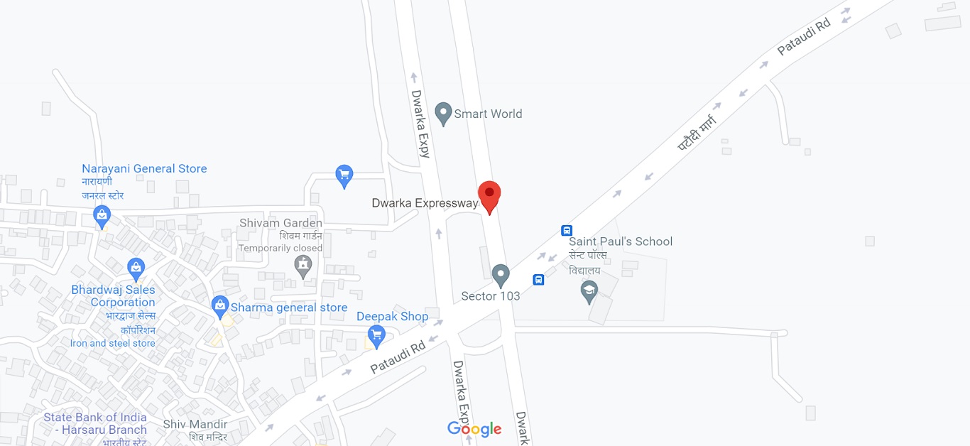 M3M Mall Dwarka location map